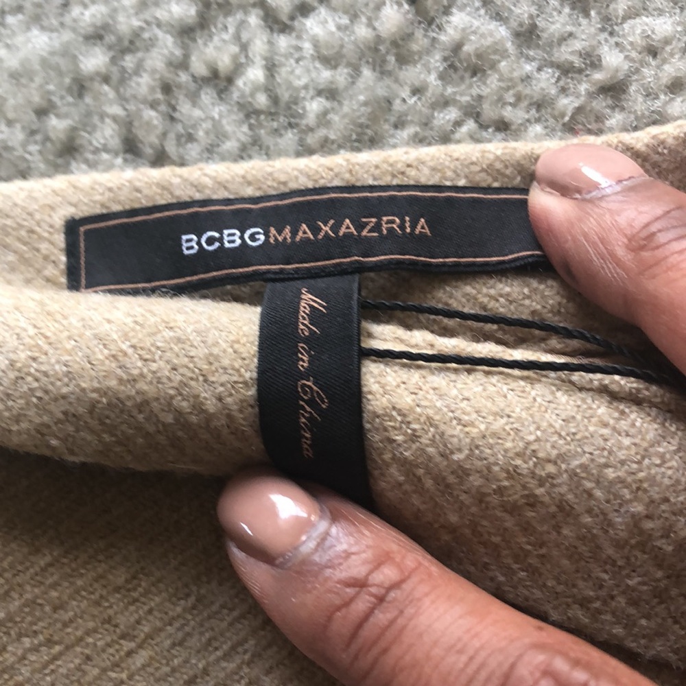 BNWT BCBGMAXAZRIA Camel Jenna Pencil Skirt - Picture 9 of 12